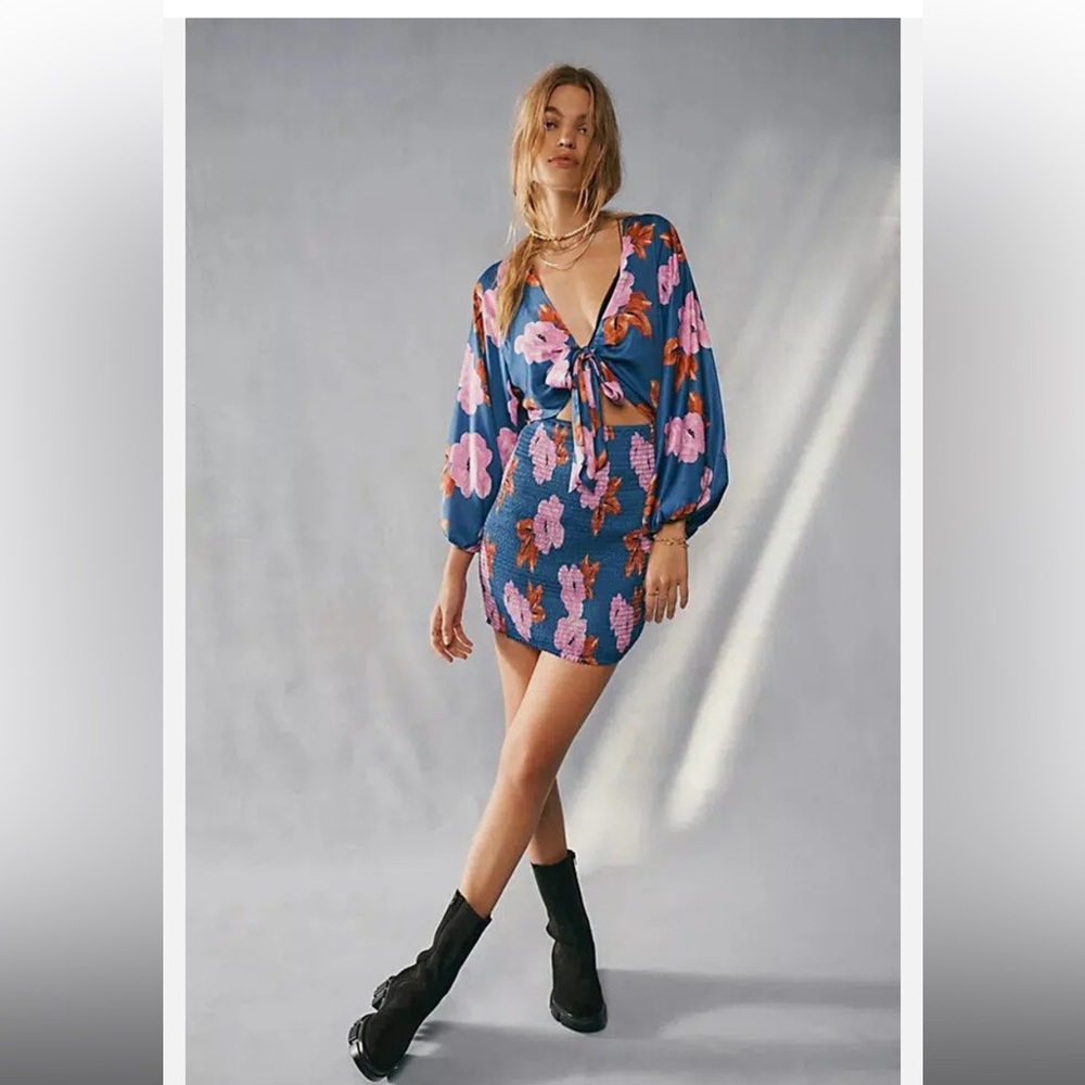 Free People Cassie mini dress